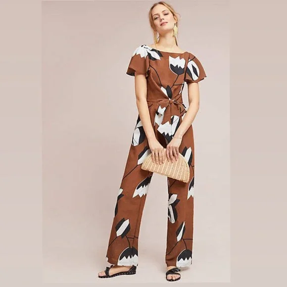 NWOT Eva Franco Miranda Jumpsuit - Size 2 - Picture 5 of 11